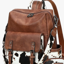 Backpack Purse for Women PU Leather Back Packs Designer Ladies Shoulder Bag Fashion Faux Work Travel Handbags