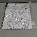 JOYGATHER Thanksgiving Coloring Tablecloth for Kids, Giant 30x72 Inch Poster with Turkeys, Pumpkins, Harvest Symbols, Perfect for Party Games, Classroom Activities, Arts Crafts, Indoor Holiday Decor