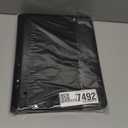 Premium 9 Pocket Card Binder for 360 Cards, Fabmaker PU Cover Trading Card Binder, Sturdy Card Collection Album, Sleek Card Holder Folders for Game Cards & Sports Cards, Black