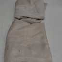 No. 918 Amalfi Linen Blend Textured Semi-Sheer Rod Pocket Curtain Panel, 54" x 84", Ivory