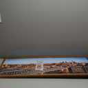 12x36 Poster Frame, 12x36 Panoramic Picture Frame, Solid Wood Poster Frame-Horizontal and Vertical Wall Hanging for Home, Exhibition, Caffe(Brown)