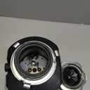 Moen Host Series 3/4 HP Continuous Feed Garbage Disposal with Sound Reduction for Kitchen Sink, Power Cord Included, GXS75C