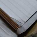 WPC Slat Wall Panels 8 Pack 96" x 6.6", Waterproof Fluted Wall Paneling, Accent 3D Wall Panel for Wall Decor, Bathroom, Bedroom, Office - High Grille Elm (Cover Approx.35 sq.ft)