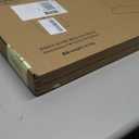 Modern Minimalist C Shaped Side Table, Wooden Sofa Table with Adjustable Height and Swivel Top, Laptop Desk for Living Room, Bedroom, Study and Small Spaces, Walnut Wood