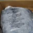 Electric Blanket, Soft Faux Rabbit Fur Bubble Heated Blanket with Dual Control 6 Heating Levels & 10 Hours Auto-Off, Machine Washable, Fast Heating (Black Gray, 84"X90")