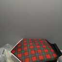 Christmas Cat Bed for Indoor Cats Plaid Xmas Cat Tent Cats Bed Cave for Pets Kittens and Dogs (Christmas Plaid, L (20.5 X 17 X 19.7 Inch)