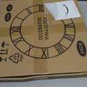 Large Wall Clock for Living Room Decor, 14 Inch Non Ticking Silent, Battery Operated Modern Vintage Oversized Wall Clock for Bedroom Kitchen