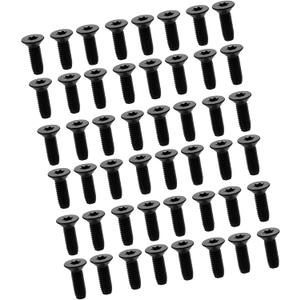 44pcs Auto Screws for Jeep Wrangler CJ7 YJ TJ 1976-2006 Fasteners Windshield Frame Hinge Tailgates Screw Door Bolts Mirror Window Hinges Nuts Torx Screw Auto Replacement Parts