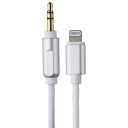 Acoustix (6-Ft) 3.5mm to 8-Pin Braided Auxiliary Cable - White