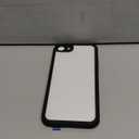 Miracase for iPhone SE Phone Case 3rd/2nd Generation 2022 2020 Full-Body with Built-in Glass Screen Protector, Heavy Duty 360 Protective Shockproof Bumper Cover for iPhone 8/SE 4.7 Inch, Black