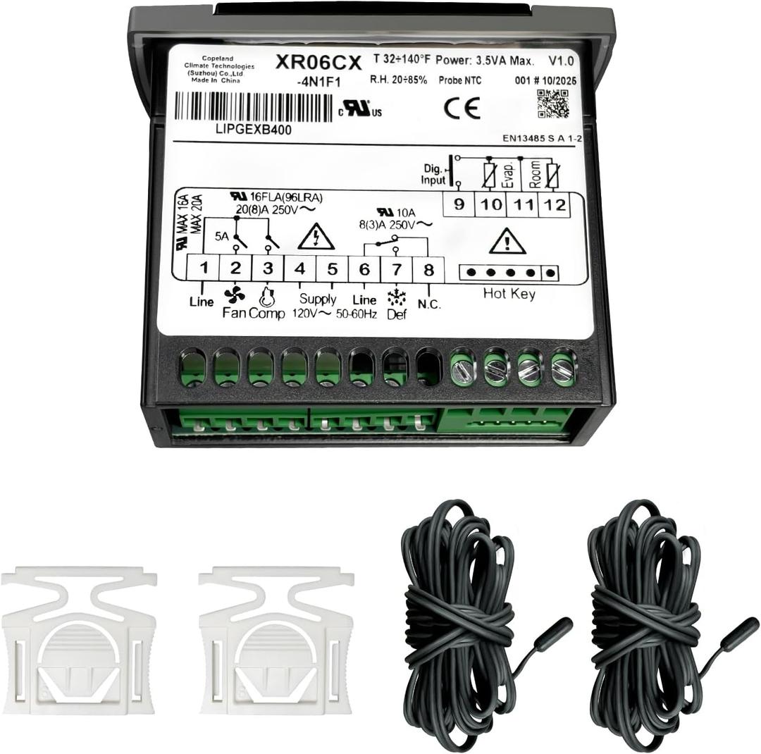 W0302184 Digital Refrigerator Controller for Atosa, Replacement Part MBF8001 MBF8002 MBF8003 MBF8501 MBF8501GR MBF8503 MBF8503GR MBF8504 MCF8701 MCF8703 W0302184 Digital Refrigerator Controller for Atosa, Replacement Part MBF8001 MBF8002 MBF8003 MBF8501 MBF8501GR MBF8503 MBF8503GR MBF8504 MCF8701 MCF8703