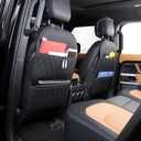 Seat Back Protector,Shields Seat Backs from Kicks and Adds Storage