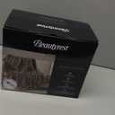 Beautyrest Long Brushed Faux Fur Ogee Textured Design Electric Blanket, Auto Shut Off, Virtually Zero EMF, Multi Heat Setting, UL Certified, Machine Washable, Leopard Throw 50x60