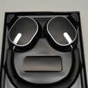 Active Noise Cancelling Headphones,120H Playtime Bluetooth 6.0 Wireless Headphones with Power Display & 6-Mic ENC Calls, 360 Spatial Audio Over Ear Headphones Foldable Headset for Travel Office Game (Black)