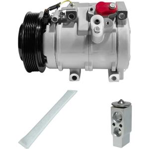 RYC New Automotive Air Conditioning Compressor and Clutch Kit KT B032N (Fits Toyota Sienna 3.3L 2004-2005)