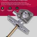 Fuel Valve Petcock Fit for Honda Recon 250 1997-2024/Rancher 350 2000-2006/Rancher 400 420/Foreman 400 450 500/Foreman Rubicon 500 with Lever Screw