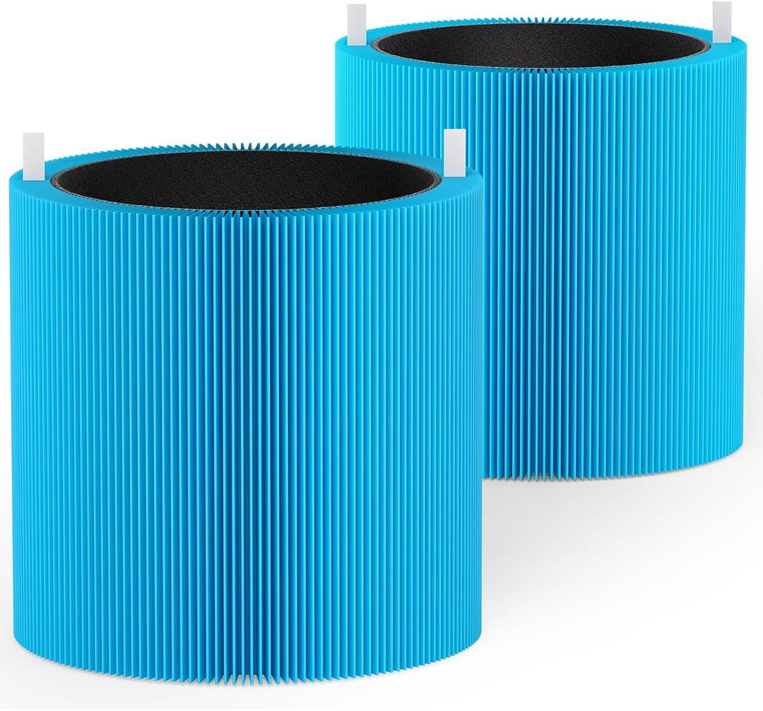2 Pack Blue Pure 311i Max AllergenBlock Filter Compatible with Blue Pure 311i Max, Activated Carbon Filters
