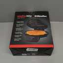 Mueller Heart 5 Waffle Maker, Waffle Iron, Adjustable Browning Control & Nonstick, Cool Touch Handle, Easy to Clean, Small Kitchen Appliances