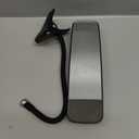 Cubicle Rear View Mirror to See Behind You Adjustable Cubicle Desk Mirror, Strong Clip-On Mount, Fits Monitors & Cubicle Walls