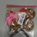 4 Pack Catnip & Silvervine Lollipops, Cat Chew Toy for Kitten Teething, Interactive Cat Toy for Bored Indoor Cats, Cat Kicker Toy