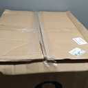 Amazon Basics Airtight Pet Food Storage Container with Scoop, BPA Free, Removable Wheels, 69 QT, Gray