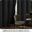 100% Blackout Curtains for Berdoom, Gold on Grey Metallic Geometric Diamond Pattern Curtains 84 Inches Long Living Room Darkening Thermal Insulated Drapes Grommet Top Window Curtain, 2 Panels