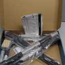 Ally Peaks Pull Up Bar for Doorway | Thickened Steel Max Limit 440 lbs Upper Body Fitness Workout Bar| Multi-Grip Strength for Doorway | Indoor Chin-Up Bar Fitness Trainer for Home Gym Portable (silver2)