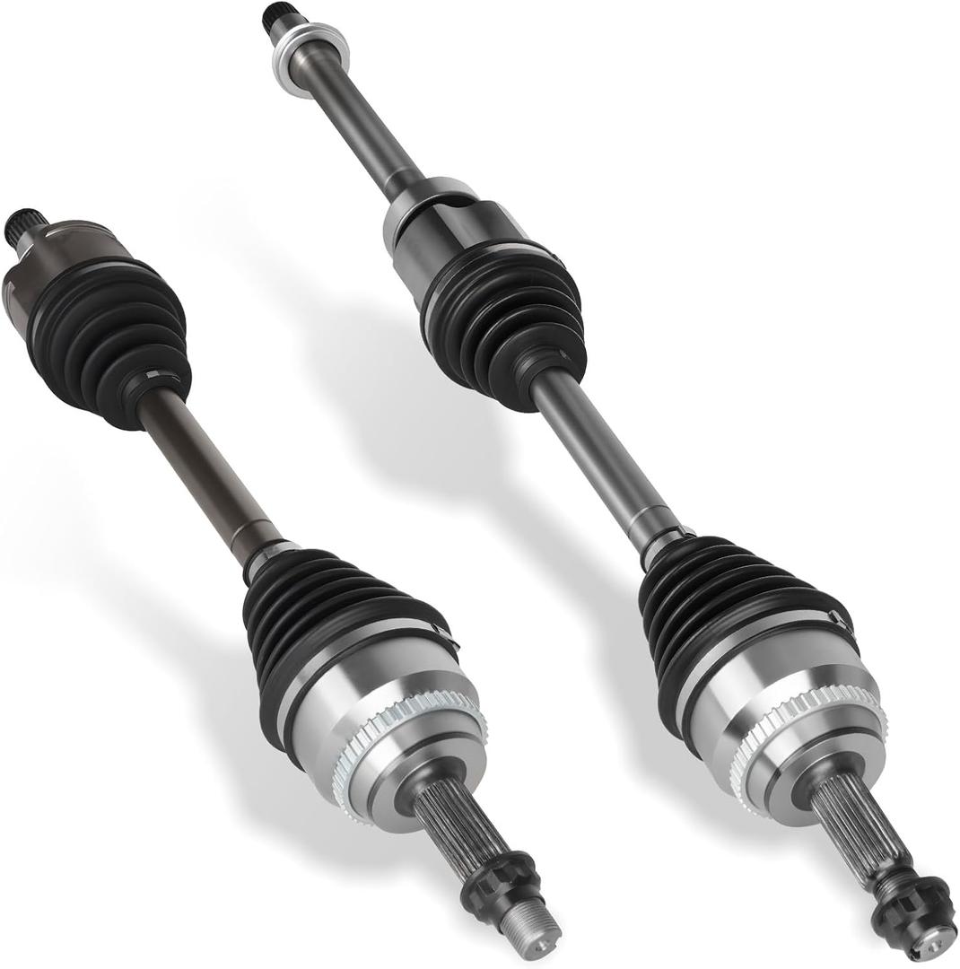 Front left & Right CV Axle Shaft Assembly 2.4L 2.4 Fits for Toyota Camry 2002-2009, for Highlander 2001-2007, for Solara 2004-2006 & 2007-2008 (Manual Trans), 1 Pair of CV Axle Shaft Assembly