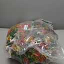 Fall Artificial Flowers Garland 4 Pack 5.7FT Faux Daisy Eucalyptus Leaves,UV Resistant Fall Leaf Floral Garland for Autumn Decor Thanksgiving Wedding Booth Backdrop (Red Orange Yellow, 4PCS)