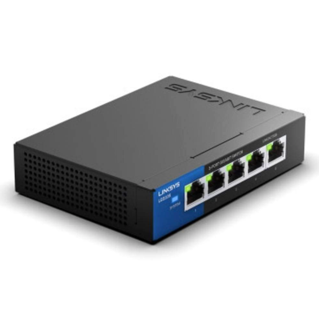 Switch LINKSYS UNMANAG SWITCHES 5-Port