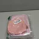 ACRNIGHEET Pink Bow Patch Clear Makeup Bag with Cute Emergency Period Bag, Clear Cosmetic Pouch PVC Organizer Purse, Portable Waterproof Toiletry Pouches for Women Travel Storage Valentine's Day Gift