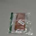 GOIACII Womens Wallet Ladies Vintage Billfold Compact Card Holder Long Zip Clutch Purse with Kiss Lock Brown