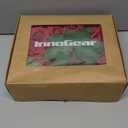 InnoGear Artificial Flowers, 50 Pcs Dark Red Foam Fake Roses Bulk with Stems for Decoration Celebration DIY Wedding Bouquets Centerpieces Bridal Shower Party Christmas Tree