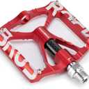ROCKBROS Mountain Bike Pedals MTB Pedals CNC Non-Slip Lightweight Aluminum Alloy Bicycle Pedals Sealed Bearings Bicycle Platform Pedals 9/16" BMX Road Bike Pedal