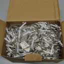 Joomer Christmas Icicle Lights - 32FT Plug in String Lights Waterproof, 8 Modes Timer Connectable Outdoor String Light for Christmas Party, Eaves, Roofs, Xmas Decorations (Warm White)