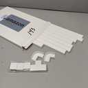 113.4in Cord Hider Kit, Cord Covers for 2-4 Wires on Wall, Self-Adhesive Cable Hider Wire Covers for Cords on Wall, Paintable Cord Hider for Walls Mount Tv, Cable Cover Raceway, W0.95 H0.55in, White