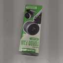 Portable Handheld Turbo Fan, 5 Gear Wind, Battery Operated, Up to 12 Working Hours, 3 IN 1 Hand Fans with Air Turbo Tech Cooling Fan for Outdoor Activities, Travel, Beach (Black)