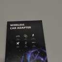 Mini Wireless Carplay Adapter for iPhone - Carplay Wireless Adapter Car Play Dongle Bluetooth, Compatible with iPhone iOS 10+, [2025 Upgraded] Silver