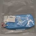 Kipling Gitroy Metallic Pencil Case Sea Blue Met