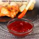 Mini Glass Bowls, 3in 2.5oz Small Prep Bowl, 10 pcs Stackable Pinch Bowls for Dipping Spices Sauce