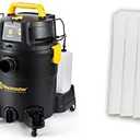 Vacmaster VK609PFR 0201 6 Gallon 5.5 Peak HP 3-in-1 Wet/Dry/Upholstery Shampoo Vacuum Cleaner with Dust Bag 3 Pack