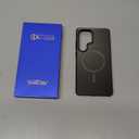 IMCHEN for Samsung Galaxy S25 Ultra Phone Case - Metal Frame with Shockproof TPU Inner and Hard PC Back, Slim and Duralbe Black