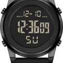 Military Silver Waterproof Sports Wrist Watches for Men Digital Tactical Mens Sport Watches Waterproof Military