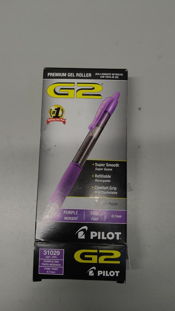 11 Ct G2 pilot Roller Gel Pens Purple Ink
