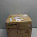 TOSHIBA Rice Cooker & Steamer Simple 5.5 Cup(Uncooked) with Steaming Basket, Removable Non-Stick Inner Pot & Inner Lid, for Soups, Stews, Grains&Oatmeal, One Touch&Keep Warm Function, Silvery White