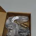 Estmoon 1 Pack Door Handle Black Interior Door Knobs, Keyless Privacy Door Lock for Bathroom, Heavy Duty Zinc Alloy, 2.07 lb Door Lever Set for Bedroom Bathroom