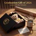 Class of 2026 Graduation Bear -Adorable Graduation Gifts for Boys and Girls- Grad Plush Animal Gift- 2026 Inspirational Plush Toy for High School Grads-8 inches | Congrats Grad