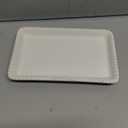 Boston International Ceramic Guest Towel Caddy, Antique White 5-8 Inches