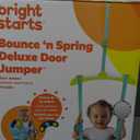 Bright Starts Bounce 'n Spring Deluxe Door Jumper for Baby with Adjustable Strap, 6 Months and Up, Max Weight 26 lbs