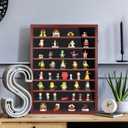 FramePro Shadow Box Frame Display Case 18x24 with Removable Shelves, Deep Memory Box Trinket Knick Knack Shelf Cabinet for Collector, Keepsake Coins Military Medals Wedding Flowers Cherry